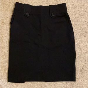 Midi cotton skirt